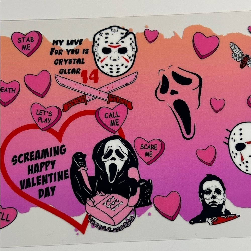 Valentine Horror Cup Decal